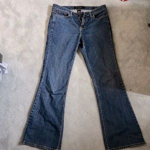 Calvin Klein Low-Rise Flare Jeans